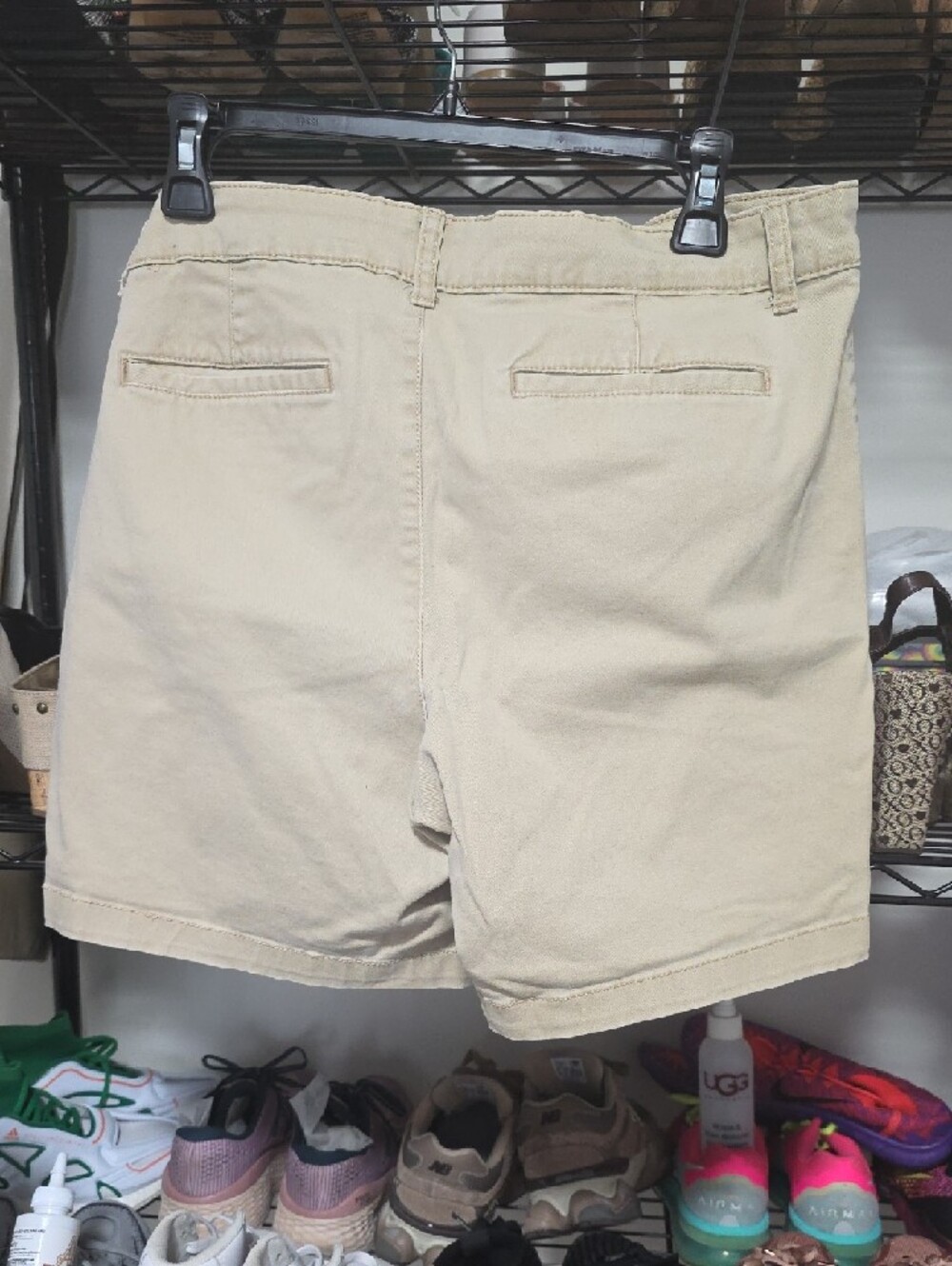 a.n.a Women's Tan Bermuda Shorts - Picture 2 of 2